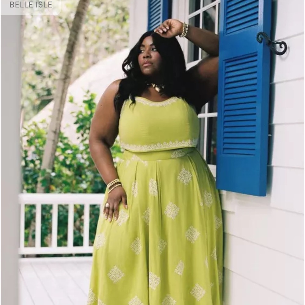 Torrid Lime Green Maxi Dress